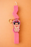 Λαμπάδα Pink Frida με Μπρελόκ – Άρωμα Big Bubble