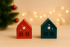 Χριστουγεννιάτικο Σπιτάκι από Πορσελάνη